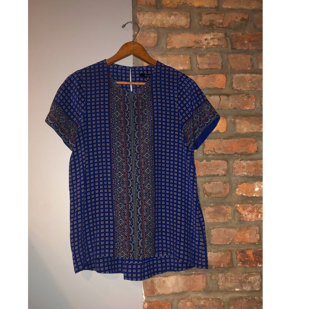 Madewell 100% Silk Blouse, Size S